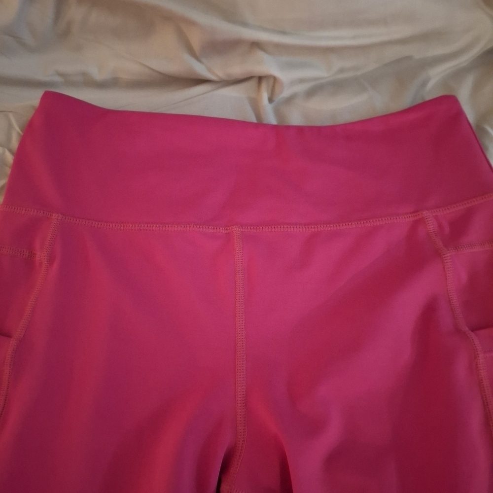 ZYIA Bright Pink Women's Leggings - Picture 6 of 12